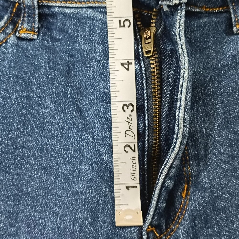 Judy Blue Skinny Fit Jeans Womens Size 14W High Rise Blue Denim Pockets Stretch - Picture 13 of 16